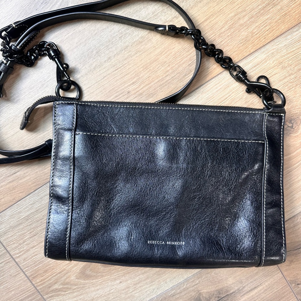 Rebecca Minkoff MAB Studded Leather Crossbody Bag - Picture 4 of 9